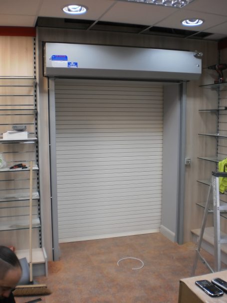 Industrial fire shutter