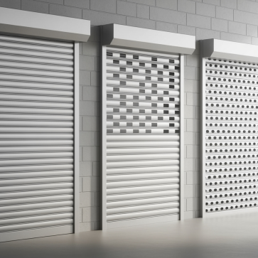 Solid vs. Perforated vs. Punched roller shutters